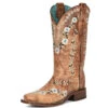 Corral Boots Ld Cognac Overlay & Embroidery & Studs Sq Toe - C3966 -Corral Boots Store 0927905D 9EF7 40FF 9446 6AE9EC6241BA 1 201 a 67774.1683735334