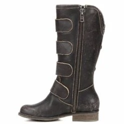 Corral Boots Corral Ladies Distressed Black Straps And Zipper P5079 -Corral Boots Store 10008724 sole 77c2b0c4 c7b7 444a 85e8 088c940850c3