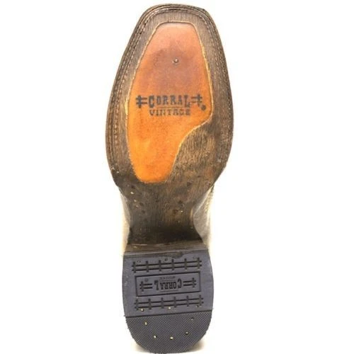 Corral Boots Corral Ladies Brown/Black Wing & Cross Sequence Square Toe Boots A1197 8 Corral Boots Corral Ladies Brown/Black Wing & Cross Sequence Square Toe Boots A1197 - Image 6