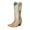 Corral Boots Lds Gold/Bone Overlay & Embr. & Studs & Crystals - C3895 2 Corral Boots Lds Gold/Bone Overlay & Embr. & Studs & Crystals - C3895 -Corral Boots Store 3A711985 4038 4411 9818 2B4474C328FA 1 201 a 33170.1678310143