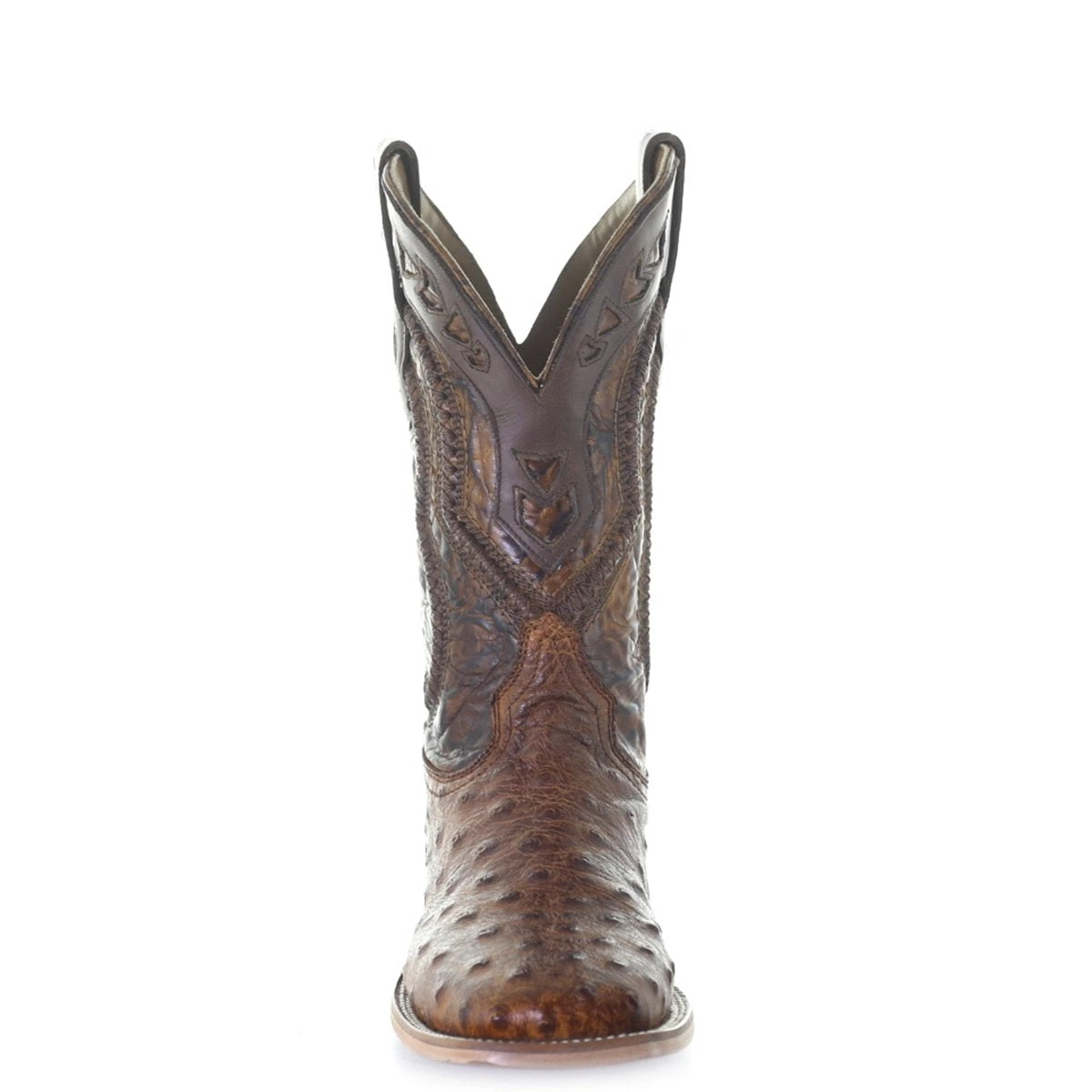 Corral Boots Men's Corral Ostrich Boots Handcrafted Cognac 6 Corral Boots Men's Corral Ostrich Boots Handcrafted Cognac - Image 4