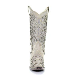 Corral Boots Women’s Corral Western Wedding Boots Handcrafted White -Corral Boots Store 4 9564a0bc 2ed6 4795 8032 a407f3040a5b