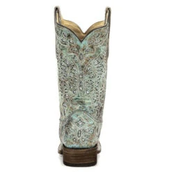 Corral Boots Corral Ladies Sabrina Metallic Bronze & Turquoise Glitter Boots A2955 -Corral Boots Store 57 57141ea6 346e 4a0b 8cc6 aa3b00e7b30e