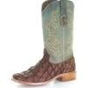 Corral Boots Men's Brown/Turq Fish Embr. SQ Toe -A4048 -Corral Boots Store 5A56B7FE DDC0 4E00 858D 89A59689E3DA 1 201 a 68406.1668467716