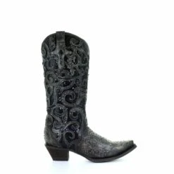 Corral Boots Women’s Corral Western Boots Black Overlay Full Studs Handcrafted 15 Corral Boots Women’s Corral Western Boots Black Overlay Full Studs Handcrafted -Corral Boots Store 5 3667b1c8 6b3c 4fa8 9804 aeba8d8aeb6e