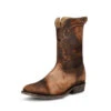 Corral Boots Men's Chocolate Lamb Embr. & Zipper J Toe - C3886