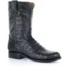 Corral Boots Men's Corral Caiman Exotic Boots Handcrafted Black -Corral Boots Store 6a4a018ca085ebc5babcab10dd59be3d