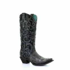 Corral Boots Women’s Corral Western Boots Black Overlay Full Studs Handcrafted 14 Corral Boots Women’s Corral Western Boots Black Overlay Full Studs Handcrafted -Corral Boots Store 7 dd008080 b376 4dea 9bc9 a580dd5582a2