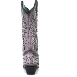 Corral Boots Corral Ladies Grey With Silver Inlay & Studs Embroidered Boots A3939 -Corral Boots Store A3939 ALTA10 2688x 363476e8 e07c 4dcc 89b5 0c8ed561d69b