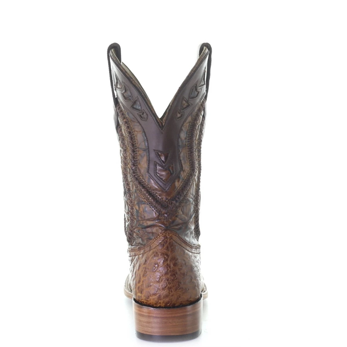 Corral Boots Men's Corral Ostrich Boots Handcrafted Cognac 7 Corral Boots Men's Corral Ostrich Boots Handcrafted Cognac - Image 5