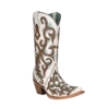 Corral Boots Corral® Ladies White Overlay & Studded Inlay Snip Toe Boots C3981 2 Corral Boots Corral® Ladies White Overlay & Studded Inlay Snip Toe Boots C3981 -Corral Boots Store My project 2023 05 01T150315.303