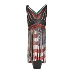 Corral Boots Corral® Ladies Stars & Stripes Fringe & Steel Chain Western Boots C4015 -Corral Boots Store My project 2023 06 05T110511.882
