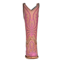 Corral Boots Corral Ladies Pink Overlay & Fluorescent Embroidery Western Boots C3970 -Corral Boots Store My project 2023 06 16T104847.953