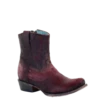Corral Boots Corral Ladies Wine Red Lamb Round Toe Shortie Ankle Boots C3416 -Corral Boots Store Myproject 2023 04 17T145819.144