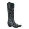 Corral Boots Corral Ladies Black Full Inlay & Studs Tall Top Boots A3589 -Corral Boots Store Myproject 2023 04 25T144735.702