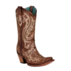 Corral Boots Corral Ladies Cognac Overlay & Studs With Crystals Western Boots C3825 -Corral Boots Store Myproject 2023 04 26T093248.236