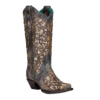 Corral Boots Corral Ladies Studs & Crystals With Black Inlay Boots A4231 -Corral Boots Store Myproject 2023 04 26T095530.822