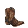 Corral Boots Corral Ladies Chocolate Lamb Embroidery & Studs Shortie Boots C3371 -Corral Boots Store Myproject 2023 04 27T150122.136