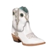 Corral Boots Corral® Ladies Embroidered White & Gold Pointed Toe Ankle Booties C3898 -Corral Boots Store Myproject 2023 05 03T143633.736