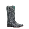 Corral Boots Corral Ladies Black Grey Glitter Inlay & Studs Square Toe Boots C3404 -Corral Boots Store Myproject 2023 05 15T131723.833