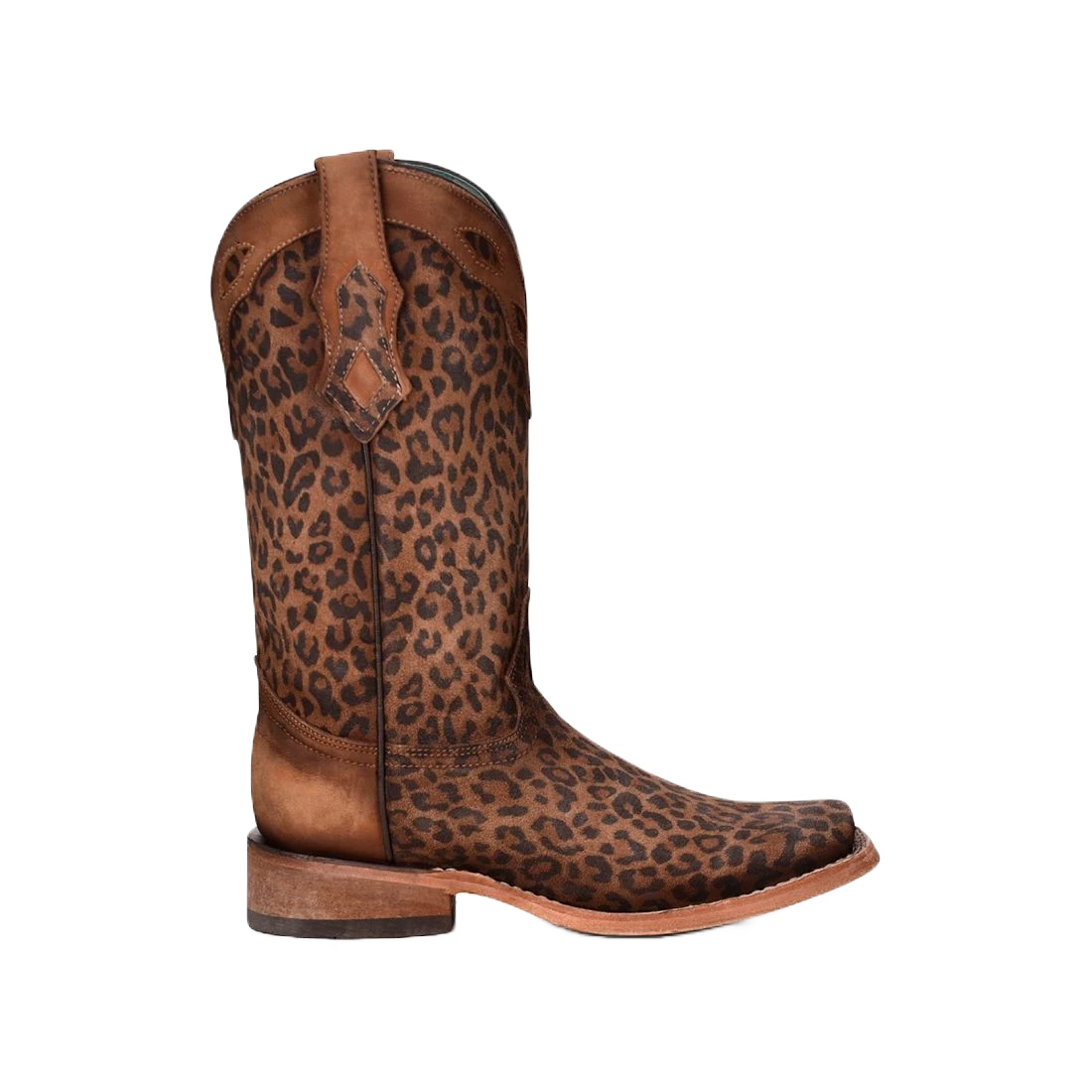 Corral Boots Corral Ladies Leopard Print Square Toe Boots C3788 4 Corral Boots Corral Ladies Leopard Print Square Toe Boots C3788 - Image 2