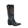 Corral Boots Corral Ladies Eagle Overlay W/ Embroidery & Harness Biker Boots A3616 -Corral Boots Store Myproject 2023 05 15T151630.544