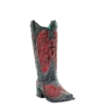 Corral Boots Corral Ladies Black & Red Wings, Cross Overlay & Studs Boots A3744 -Corral Boots Store Myproject 2023 05 16T092702.132