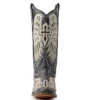 Corral Boots Black/White Cross & Wings Overlay & Embr. & Studs - T0136 -Corral Boots Store Screen20Shot202022 10 1220at2010.05.0420AM 32613.1665587989