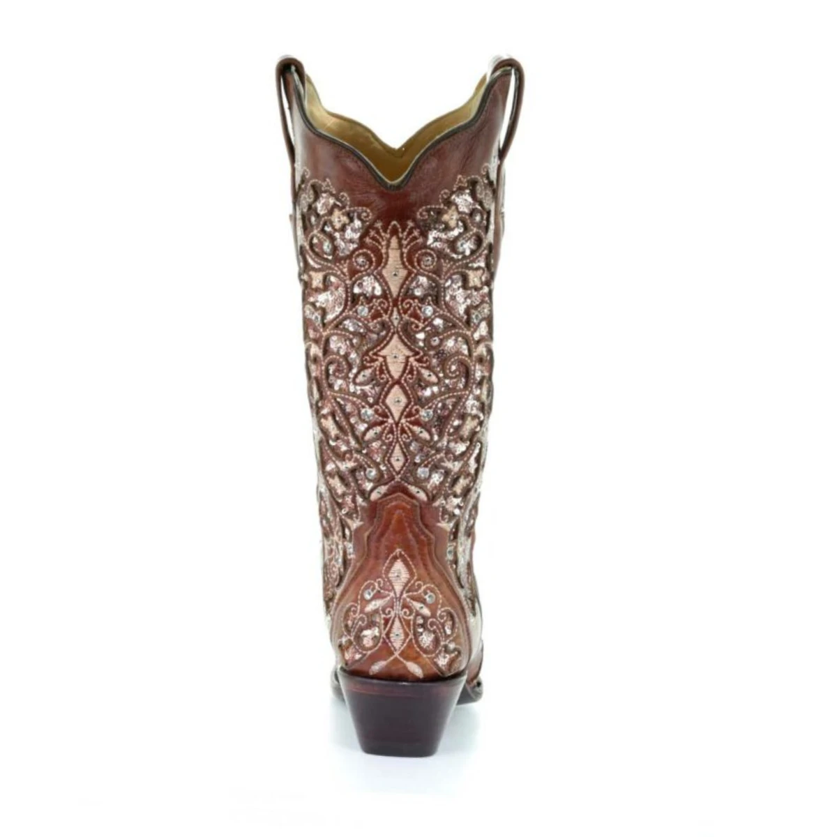 Corral Boots Women’s Corral Western Boots Flowered Embroidery Handcrafted 7 Corral Boots Women’s Corral Western Boots Flowered Embroidery Handcrafted - Image 5