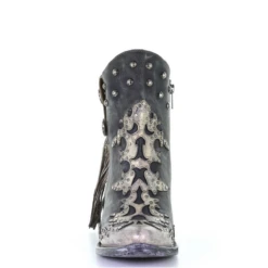 Corral Boots Women's Corral Leather Boots Fringe And Concho Handcrafted Black -Corral Boots Store Untitleddesign 2021 11 01T155450.888