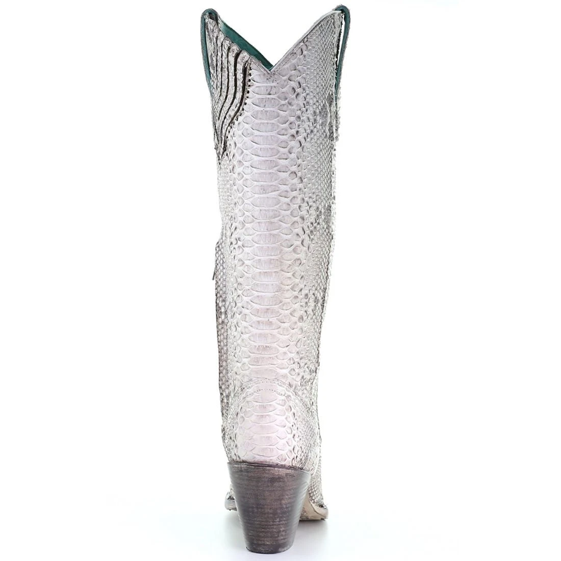 Corral Boots Corral Ladies Natural Python Zipper Tall Top Boots A3789 5 Corral Boots Corral Ladies Natural Python Zipper Tall Top Boots A3789 - Image 3