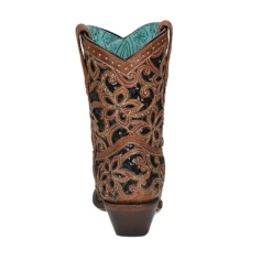 Corral Boots Corral Ladies Glitter Inlay And Studs Tan Ankle Boots A4278 -Corral Boots Store h6yerytyh